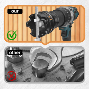 หัวต่อสว่านยูนเป่ยแบบซิป ขนาด 1/2 นิ้ว สำหรับซ่อมแซมบ้านและงาน DIY - Product Image 1