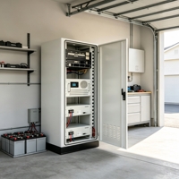 Inverter Frekuensi Rendah 3KW 48V Pure Sine Canggih dengan Pengisi Daya Surya Terintegrasi untuk Kabin, Sistem Tenaga Off Grid