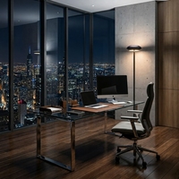 Lámpara de Pie Inteligente KA Lighting de 1500LM, RGBWW, Control de Triple Zona, Lámpara LED Moderna con Control Remoto por WiFi y App Matter