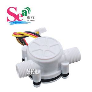 Sensor de Flujo de Agua Dijiang S302, de Plástico POM Resistente, con Señal de Pulso NPN, Efecto Hall, G1/4'' - Product Image 6