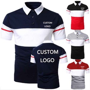 Comfortable Trendy Brand Fashion Pattern Men's Polo Shirt Custom Logo