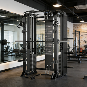 Máquina Smith Multifuncional de Alta Calidad para Gimnasio, con Cable Ajustable y Soporte para Sentadillas - Product Image 3