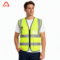 Uniforme de sécurité haute visibilité ANSI 2, gilet réfléchissant, gilet de sécurité pour travaux routiers
