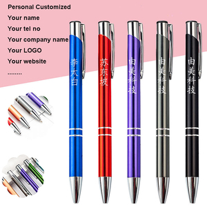Bolígrafo promocional metálico de lujo de fabricación profesional de China, bolígrafo de metal colorido, bolígrafo personalizado con logotipo - Product Image 6