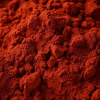 Poudre de Pigment d'Oxyde de Fer pour Pigmentation de Revêtements de Membranes d'Étanchéité, Résistante aux Solvants, 200 Mesh, Export Direct Usine