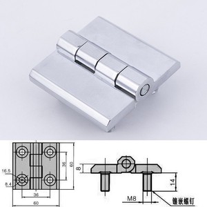 Charnière de boîte de distribution à goujons filetés en alliage de zinc moderne pour cuisine, hôtel, maison, bureau et appartement - Durable, installation facile - Product Image 6