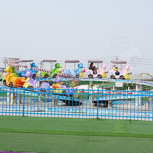 Equipo Popular para Parques Temáticos, Atracción de Feria, Montaña Rusa Giratoria, Mini Atracciones de Cohetes en Venta - Product Image 4