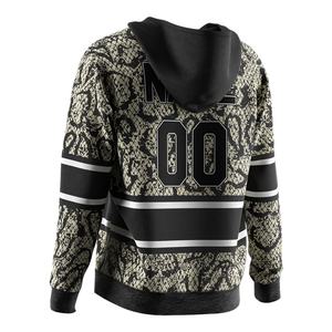 Sudadera con Capucha y Sudadera Deportiva de Hockey sobre Hielo Transpirable con Estampado de Moda para Equipos de Entrenamiento, Hechas a Medida en EE. UU., 100% Poliéster - Product Image 2