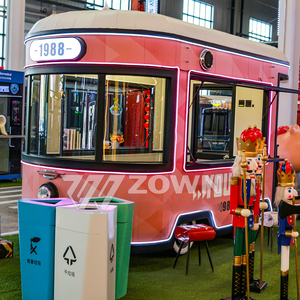 Customized Sandwich <b>BBQ</b> Fast Food Truck Fully Kitchen Equipped Mobile Pizza Vending Food Cart - Product Image 4