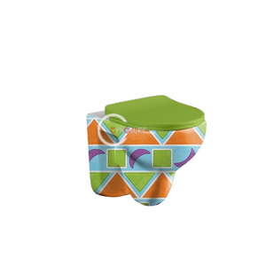 Toilette pour enfants de maternelle, de petite taille, épaissie, aux formes mignonnes et amusantes, pour salle de bain de maternelle - Product Image 6