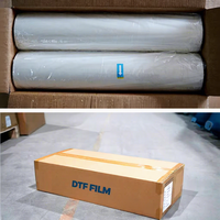 Film DTF PET double face A3/A4 HyperTransprint de haute qualité, anti-frisottis, décollage à froid, papier de transfert thermique 0,075 mm d'épaisseur pour vêtements