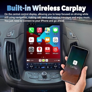 Unité principale Android 13 CarPlay GPS Navigation Video Player Écran Tesla 10.4 "Autoradio pour <span class=keywords><strong>Ford</strong></span> Kuga <span class=keywords><strong>C</strong></span>-<span class=keywords><strong>max</strong></span> Escape 2013 2015 <span class=keywords><strong>2018</strong></span> - Product Image 2