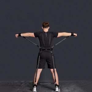 Set di Bande di Resistenza <span class=keywords><strong>per</strong></span> Boxe in Lattice Ecologico, Dispositivo <span class=keywords><strong>per</strong></span> Allenamento di Agilità e Forza delle Gambe - Product Image 5