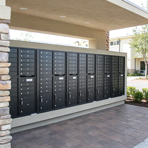Buzones de Correo Residenciales para Apartamentos, <span class=keywords><strong>Buzón</strong></span> Comercial de Metal, <span class=keywords><strong>Buzón</strong></span> de Acero Inoxidable con Cerradura de Llave - Product Image 1