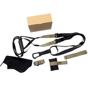 สายรัดฝึกความแข็งแรงแกนกลางลำตัว Penglai Suspension Trainer ขนาด 3.5 ซม. พร้อมสายรัดต้านทานและอุปกรณ์เสริมสำหรับออกกำลังกายที่บ้าน - Product Image 5