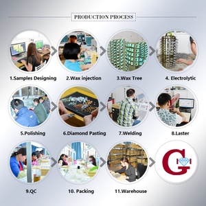 Ensemble de bijoux en argent sterling 925 plaqué or véritable, design personnalisé, collier en diamant moissanite, fabricants pour femmes et hommes - Product Image 3