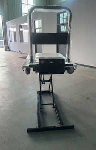 โต๊ะยกไฟฟ้ารถกระเช้ากระเช้ายกรถไฮดรอลิกแบบกรรไกรสำหรับขนถ่ายรถตู้ - Product Image 2