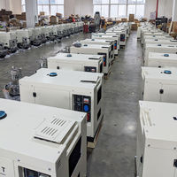 5kW 8kW 10kVA 12kVA 15kVA 18kVA 20kVA 25kVA 50Hz/60Hz Leiser Dieselgenerator Tragbare Elektrische Generatoren für Zuhause