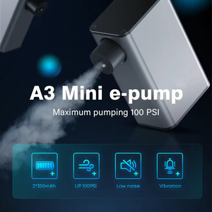 Mini pompe à air électrique, gonfleur rapide pour pneus de vélo, léger, certifié CE, prix d'usine, pompe à vélo - Product Image 6