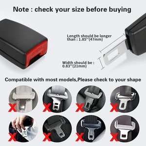 Clip para Accesorios de Asiento de Vehículo, Accesorio para Cinturón de Seguridad, Comúnmente Usado en la Mayoría de los Autos - Product Image 4