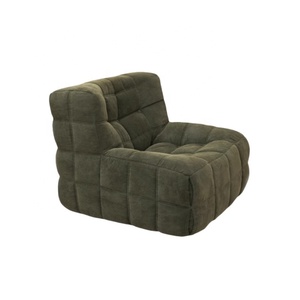 Perabot ruang tamu desain mewah sofa sofa kain corduroy 1 + 2 + 3 sofa paket vakum tempat duduk cinta - Product Image 3
