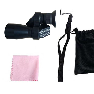8x20 Mini télescope monoculaire noir télescope de poche en métal enfants jumelles pour Smartphone télescope extérieur chasse dans la nature - Product Image 4