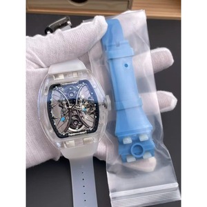 High-End Top-Grade Crystal Material Automatic <b>Mechanical</b> Movement 50 Bar Waterproof Diver <b>Watch</b> with Pointer Dial for Men Women - Product Image 4