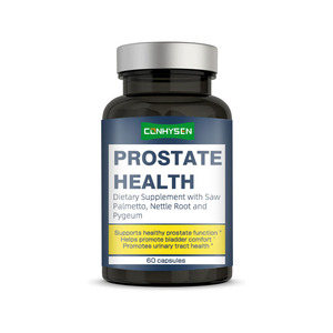 OEM ODM <span class=keywords><strong>Prostate</strong></span> Health Capsules Soutient une fonction saine de la <span class=keywords><strong>prostate</strong></span> Favorise un sommeil réparateur Suppléments à base de plantes - Product Image 1