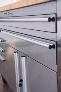 Banco da Lavoro per <span class=keywords><strong>Garage</strong></span> Resistente con 6 Cassetti, Armadietto Portautensili in Lamiera da 60 Pollici - Product Image 6