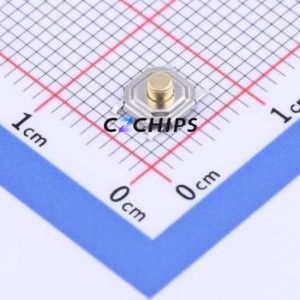 TD-13XA-2.5 Tactile Switch SMD Switch Single Pole Single Throw Round Button Vertical Mount 5.1mm - Product Image 1