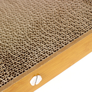 Di alta qualità moderna in cartone ecologico gatto graffio naturale erba gatta soffice palla Indoor gatti resistente all'usura <span class=keywords><strong>Pet</strong></span> - Product Image 4