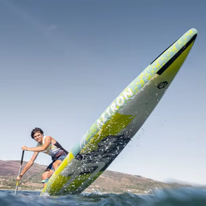 Planche à pagaie <span class=keywords><strong>gonflable</strong></span> Aztron Meteor à double chambre, Drop Stitch, course, 14 pieds, design <span class=keywords><strong>Starboard</strong></span>, aileron inclus pour l'océan - Product Image 1