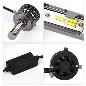 F2 Tricolor h4h13 xe Led Đèn Pha 180W 6000K ánh sáng trắng xe đèn pha h7h1h390059006 LED phía trước đèn pha đèn sương mù - Product Image 6