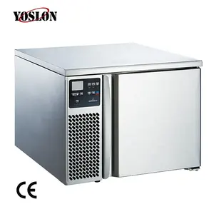 YOSLON YSN-AK3-D tre vassoi congelatore congelatore verticale congelatore industriale frigo e congelatore