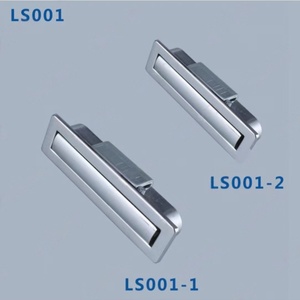 LS001-1 LS001-2 poignée d'armoire en alliage de zinc PL001--2 poignée de panneau de boîte électrique cachée pour une utilisation dans la coiffeuse de tiroir de garde-robe - Product Image 2