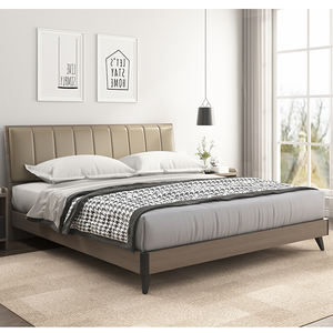 Спальная панель для взрослых, деревянная, односпальная, современная, двухспальная, лофт, платформа, односпальная, полноразмерная кровать с хранилищем - Product Image 5