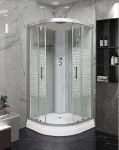 Cabina <span class=keywords><strong>Doccia</strong></span> <span class=keywords><strong>Box</strong></span> <span class=keywords><strong>Doccia</strong></span> in Vetro Temperato con Bagno Turco Prezzo - Product Image 1