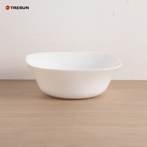 Transparent Color Opal Glass <b>Dinner</b> <b>Set</b> Glass <b>Dinner</b> Plates Soup Bowl Salad Bowl <b>Wholesale</b> Opal Glass Dessert Plate - Product Image 3