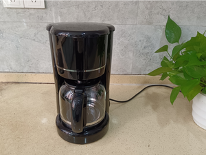 Máquina de café por goteo automática negra de 1,5 l <span class=keywords><strong>con</strong></span> <span class=keywords><strong>molinillo</strong></span> Máquina de café <span class=keywords><strong>Cafetera</strong></span> de goteo inteligente eléctrica - Product Image 3