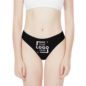 Bragas sexis de tiro bajo con diseño personalizado para mujer, bragas de Bikini coquetas con estampado de tótem indio, calzoncillos femeninos con espalda en T - Product Image 6