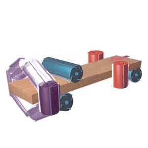 6 Spindles High Speed Heavy Duty Universal Wood <b>Planing</b> Machine Four Side Moulder - Product Image 6