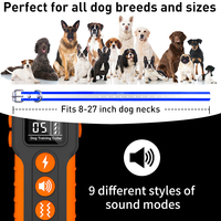 1,86 Meilen wasserdichtes sicheres E-Halsband Range Dog Shock Collar mit Fernbedienung für Hunde