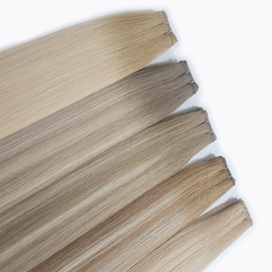 Extensions de cheveux humains Luxsea 2026, très demandées, 100% Remy, cheveux blonds raides, qualité salon, épais et soyeux - Product Image 1