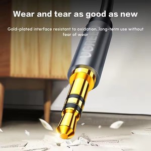 สายสัญญาณเสียง AV119 UGREEN ขนาด <span class=keywords><strong>3.5</strong></span> มม. แบบตัวผู้ต่อตัวผู้ สาย <span class=keywords><strong>Aux</strong></span> PVC สายอะแดปเตอร์เสียงสำหรับหูฟัง ลำโพงรถยนต์ - Product Image 4