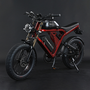 Bicicleta Eléctrica Todoterreno de 20 Pulgadas con Llantas Gruesas, Motor de 52V 1500W, Batería Doble de 55Ah, Largo Alcance, Motocicleta Eléctrica para Adultos, en Existencia en EE. UU. - Product Image 6