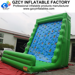 Mur d'escalade gonflable de haute qualité avec château et corde, jeu amusant en plein air pour enfants, matériau PVC, utilisation commerciale, installation facile - Product Image 6