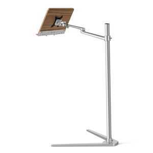 Supporto per lettura da pavimento multiangolo in legno con fermalibri a braccio lungo regolabile in metallo per lettore <span class=keywords><strong>di</strong></span> libri - Product Image 2