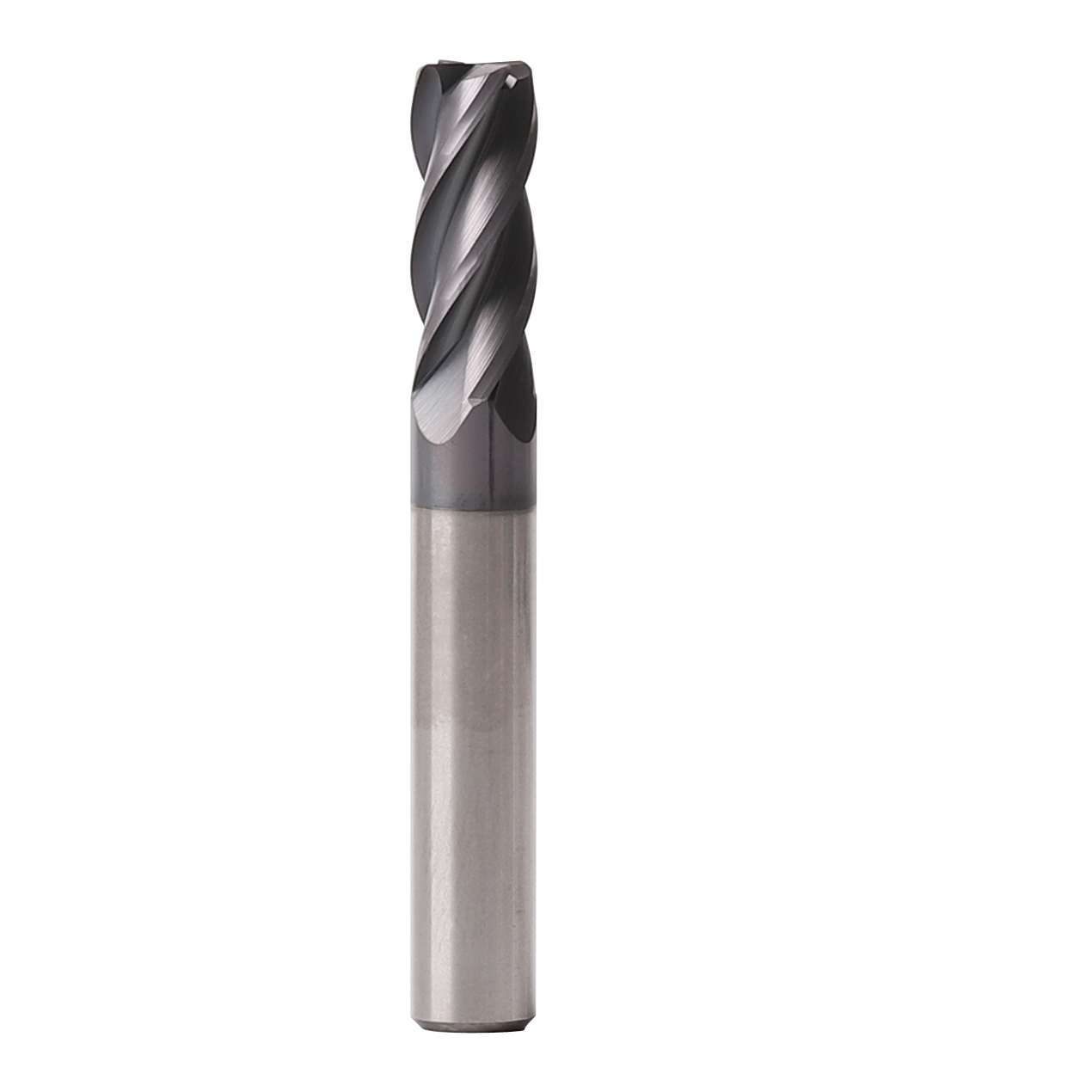 4mm Solid Carbide End Mills 50Lx4F Ball Nose Milling Cutter HRC45 HRC55 HRC60 HRC65