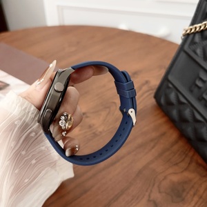 Silicon Vòng 22mm Đồng hồ thông minh ban nhạc cao su ban nhạc đồng hồ 20mm Dây đeo - Product Image 4