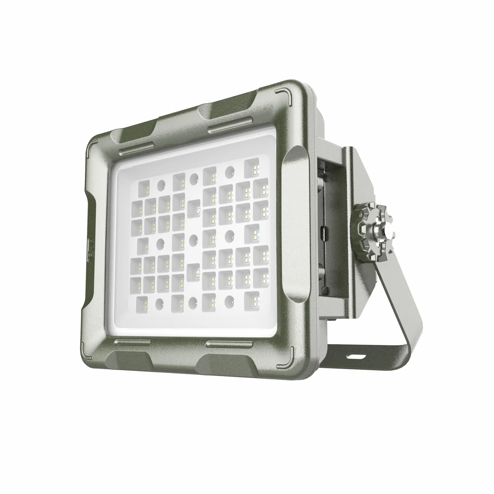 Led Light Zone ATEX ได้รับการรับรองการระเบิด Floodlight ติดตั้งง่าย Led การระเบิดอุตสาหกรรม